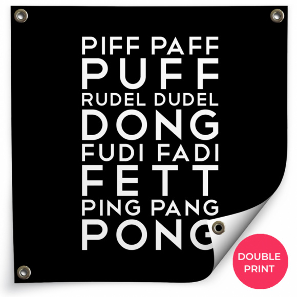 Poster Piff Paff Puff Double Print