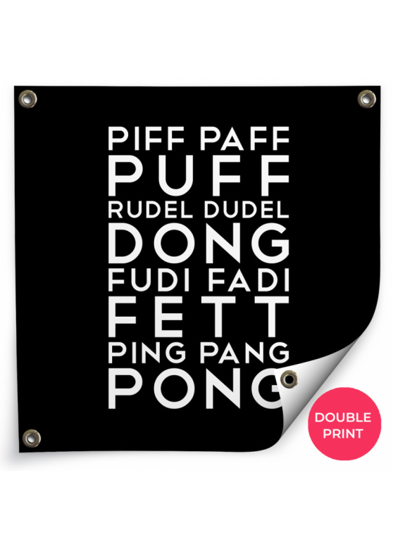 Poster Piff Paff Puff Double Print